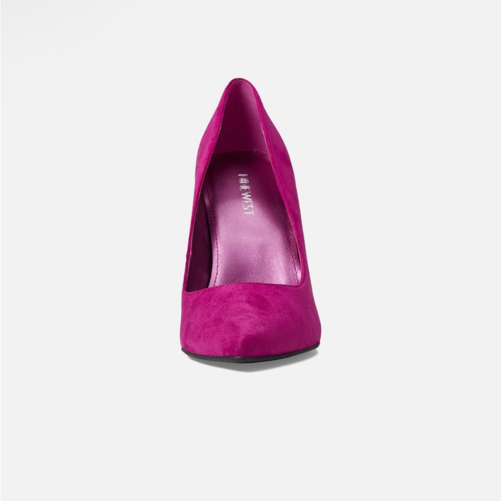 Woman's Nine West | Elegant Tunips Fuchsia Heels/Pumps Size 9M - Picture 8 of 15